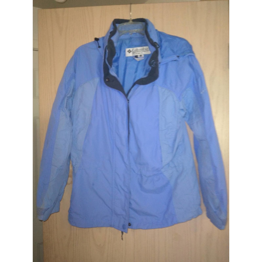 Columbia sportswear blue Jacket hooded parka size Medium